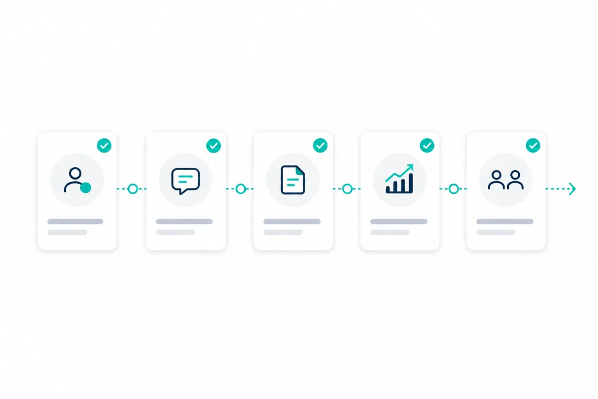 AI automation highlighting useful follow-up actions from call data